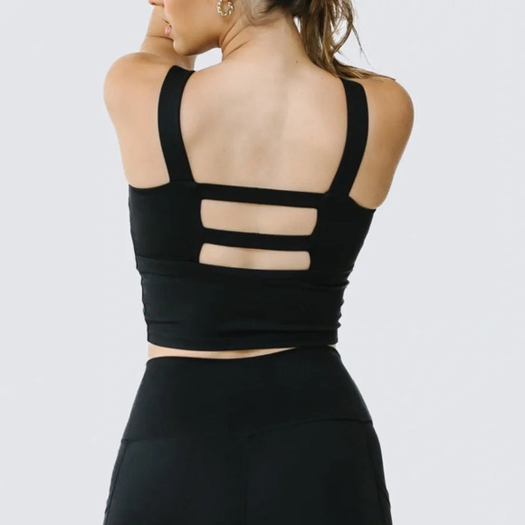 NWT Love & Fit SoftLuxe Stay Put Leggings & SoftLuxe Long Crop Top Set - Picture 5 of 13